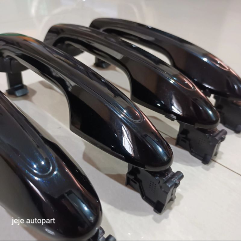 hendel handle pintu luar set hitam innova reborn fortuner hilux ORIGINAL