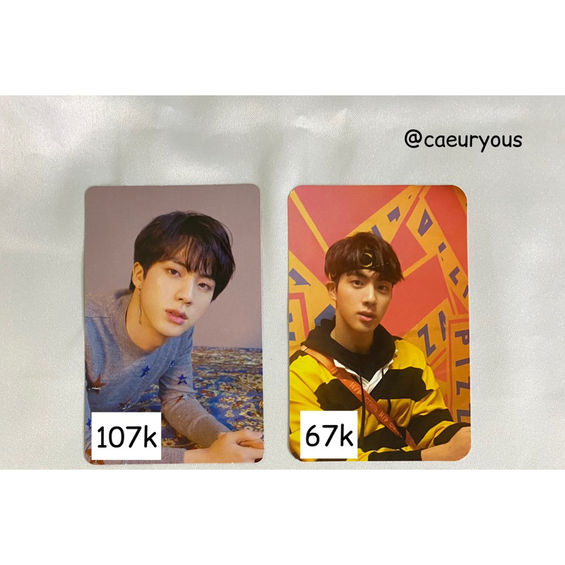 PHOTOCARD OFFICIAL JIN HER E