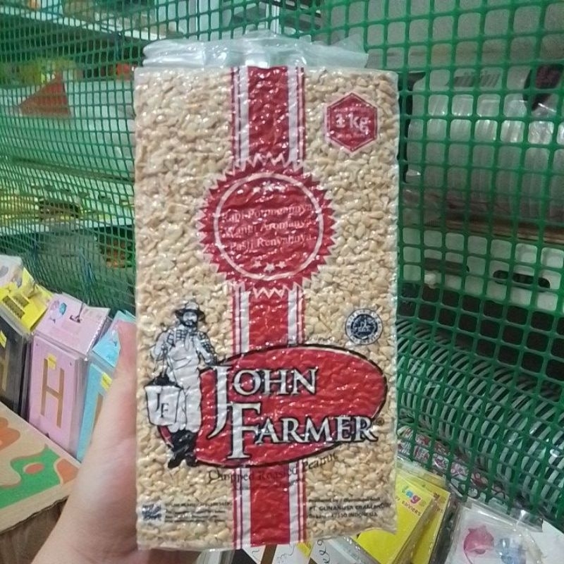 Kacang Sangrai/kacang cincang/kacang cacah - John Farmer 1kg