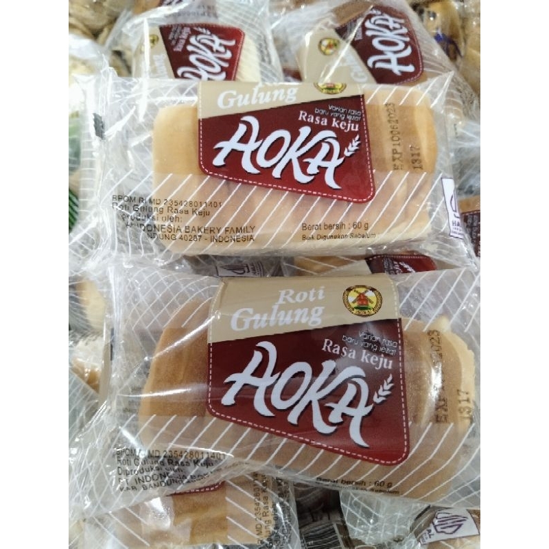 Aoka Roti Viral (Terlaris) Roti Gulung Keju
