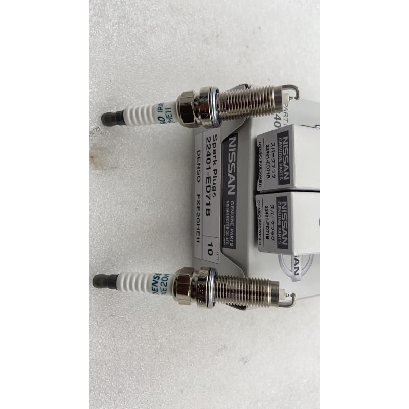 BUSI DENSO NISSAN ORIGINAL FXE20HE11 Double Iridium Nissan Grand Livina Evalia March Latio Datsun Go