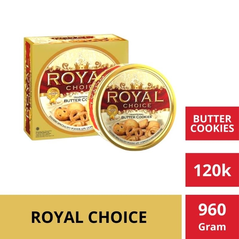 

Royal Choice Butter Cookies 960 dan 480 Gram Termurah