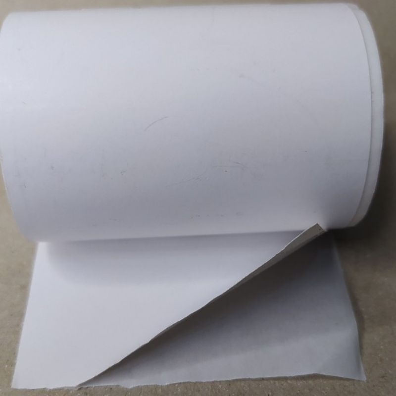 

Kertas Stiker Label Printer Thermal 80x50mm Continuous 80 x 15 Meter - Ada Tepi Memudahkan Buka Stiker