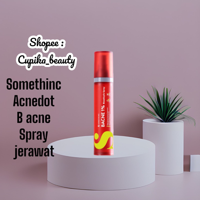 [ok] [ spray jerawat di badan ] somethinc BAcne salicylic acid spray || somethinc spray b acne salicylic acid