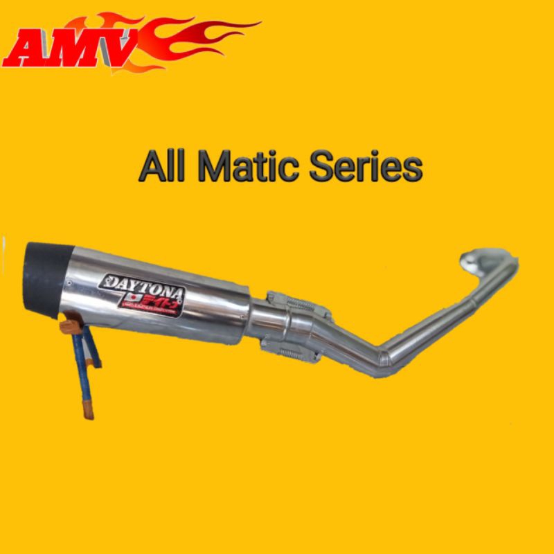 Knalpot Daytona for Matic Series, Beat/Scoopy/Vario/Mio