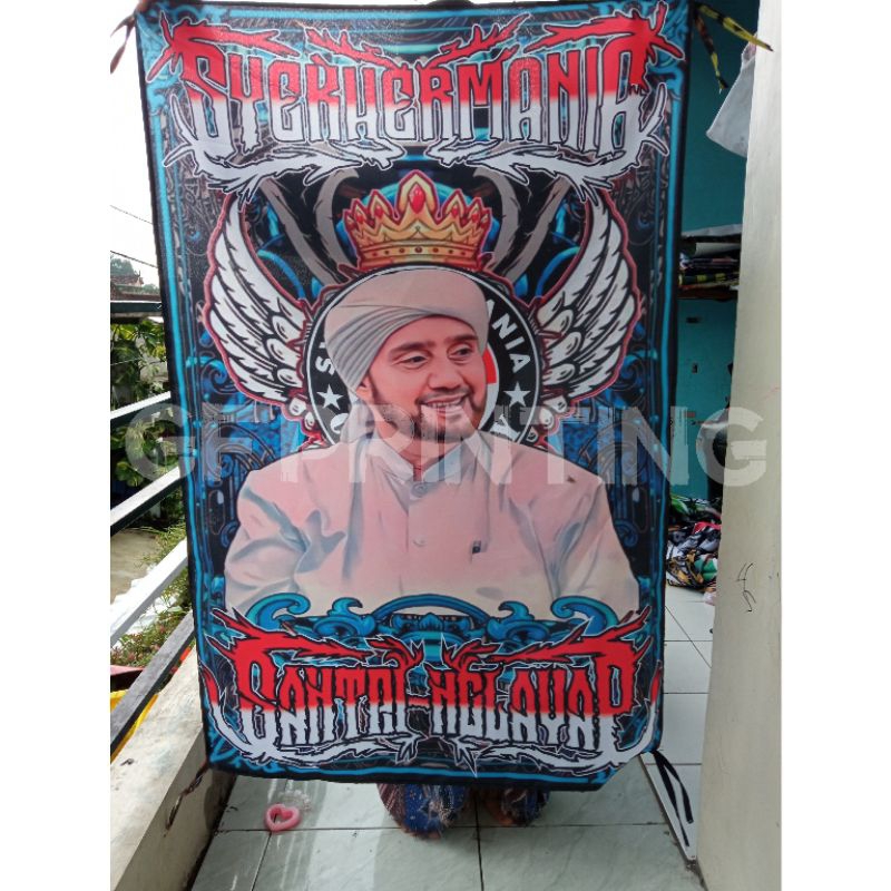 BENDERA MAJELIS (MAFISH,SYEKHERMANIA DAN AZ-ZAHIR) FULL PRINTING