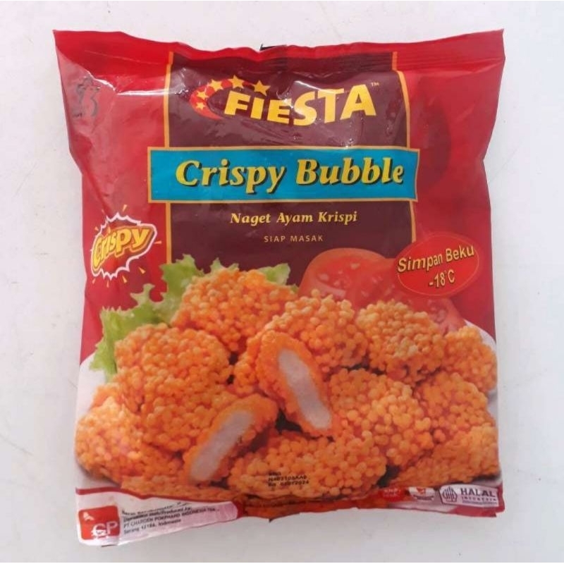 

Fiesta Nugget Crispy Bubble 500gr