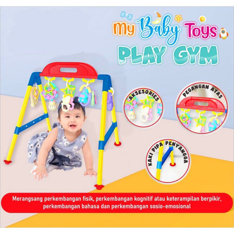 Baby musical Play Gym / Mainan Rattle baby music playgym