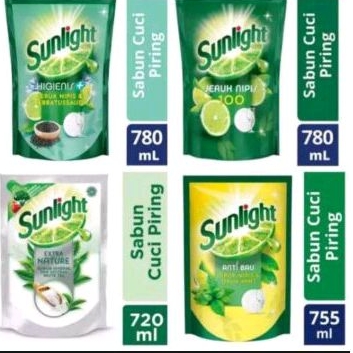 Sunlight Pencucian Piring 755ml Promo