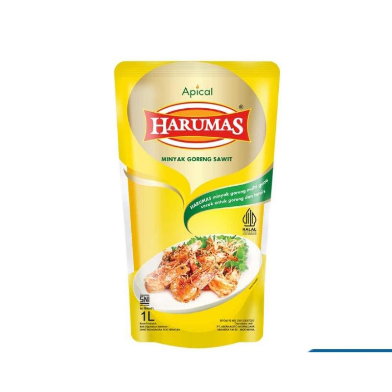 

Minyak Goreng Sawit Apical Harumas 1 L