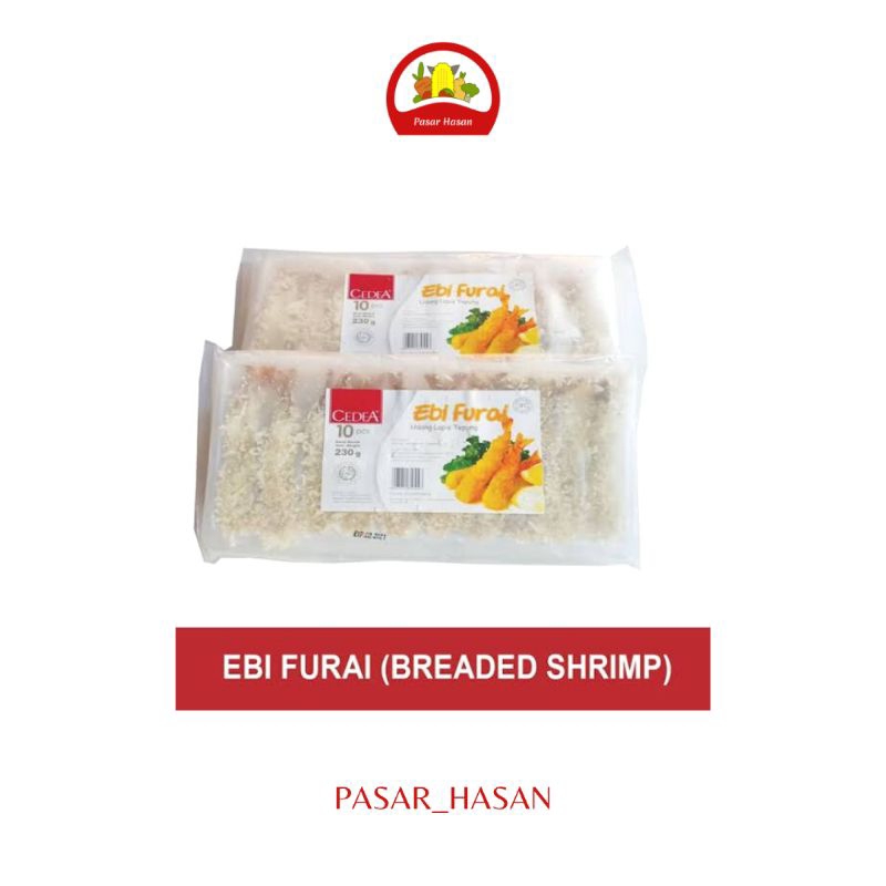 

230gr Ebi Furai Cedea (isi 10) | Frozen Food | Pasar Hasan