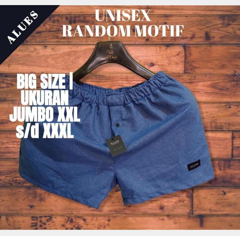 BOXER BIG SIZE/BOXER UKURAN JUMBO/BOXER UNISEX/BOXER PRIA WANITA