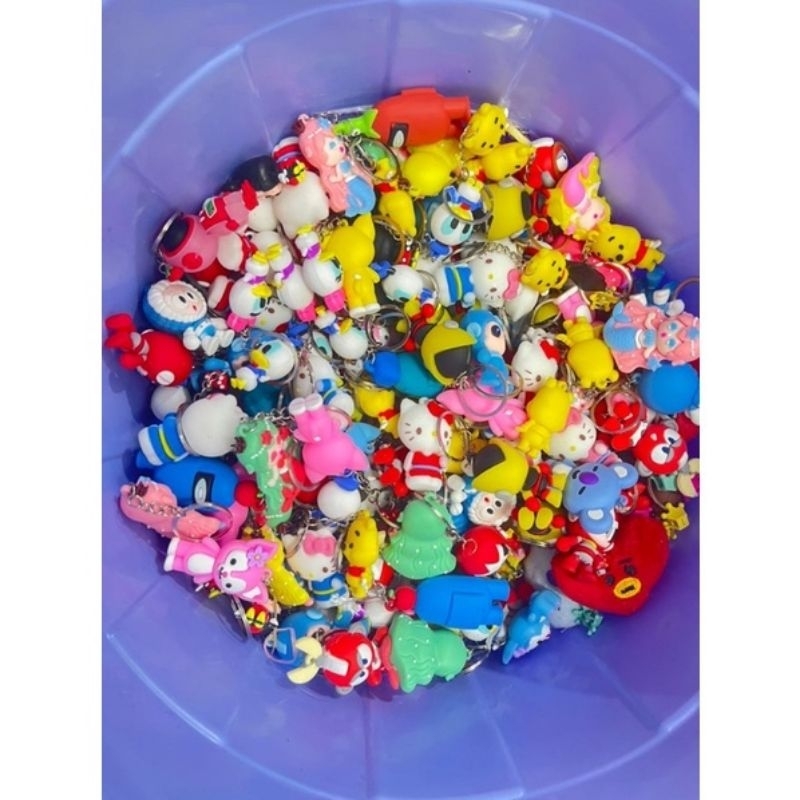 GANTUNGAN KUNCI KARAKTER MICKEY MINNIE MOUSE DONALD DESSI  DUCK LUCU MURAH IMUT