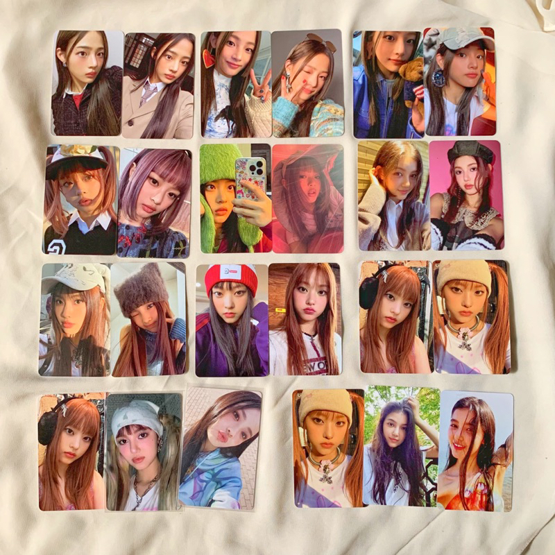 PHOTOCARD NEWJEANS MINJI HANNI HAERIN DANIELLE HYEIN OMG