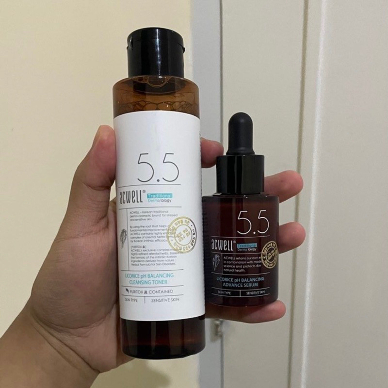 Acwell Licorice pH Balancing Toner & Serum