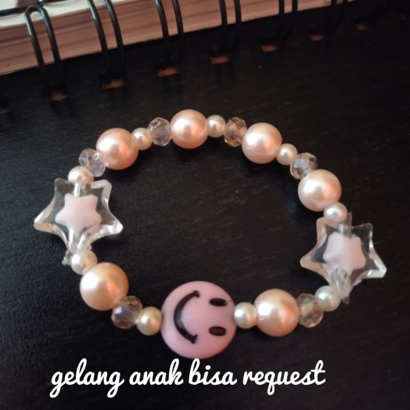 gelang anak smile bintang gelang cantik anak anak