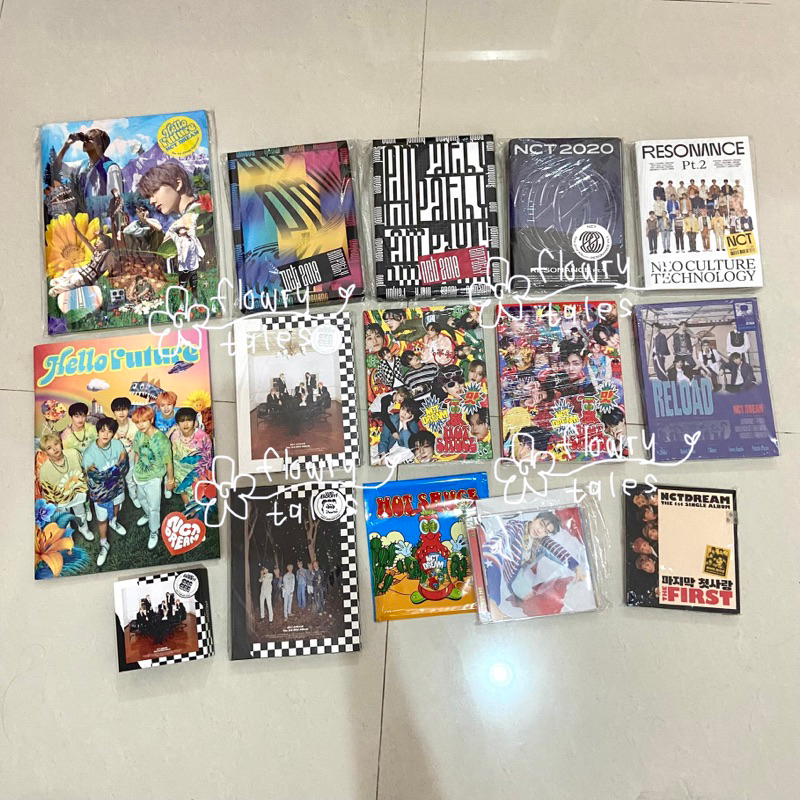 Album NCT Dream 127 WayV Resonance 2020 Reality Past ver Pt 2 Departure Hello Future We Boom Hot Sau