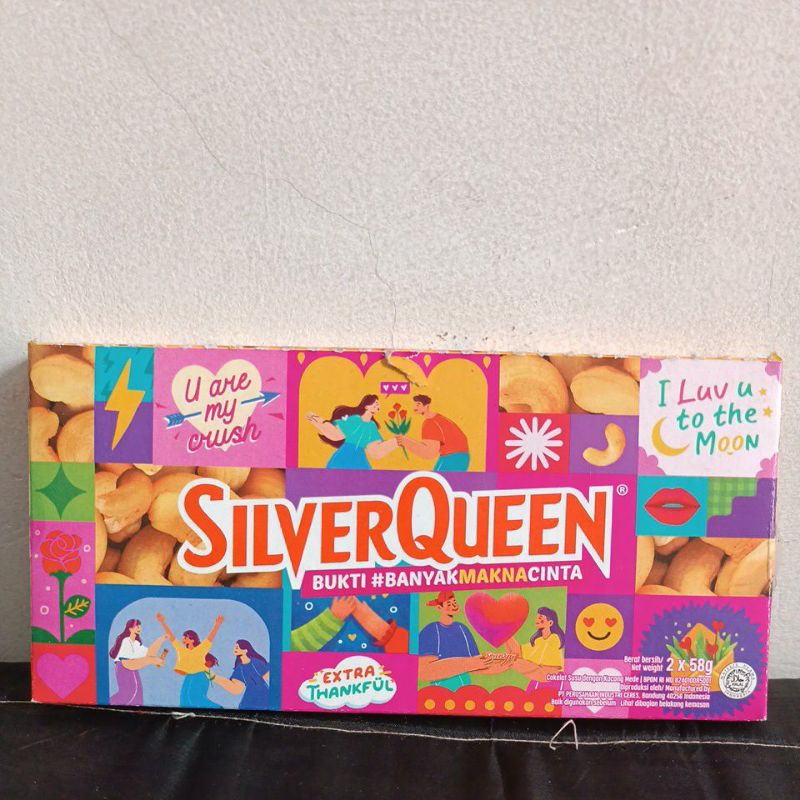 

silverqueen coklat kacang mede