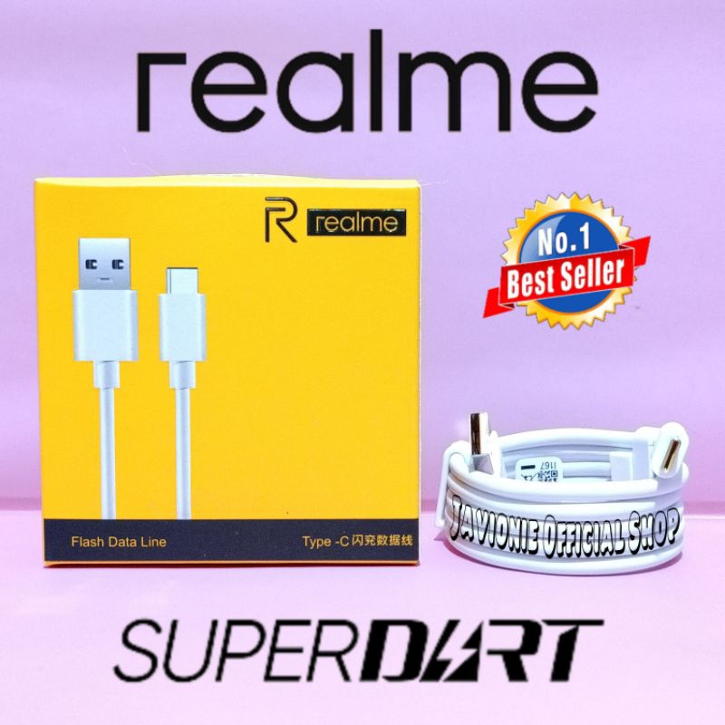 Kabel Data Charger Realme GT Master Edition / GT NEO 2 PRO Original TYPE C Super DART VOOC FLASH CHARGE Fast Charging