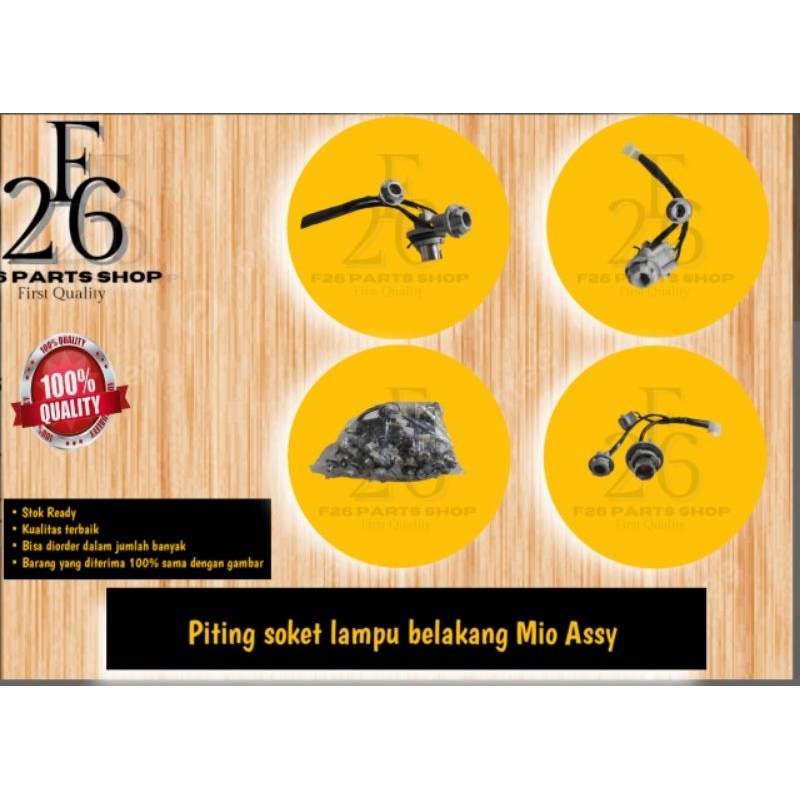 Piting soket lampu belakang Mio Assy, soket fitting mio lama mio soul mio sporty mio smile