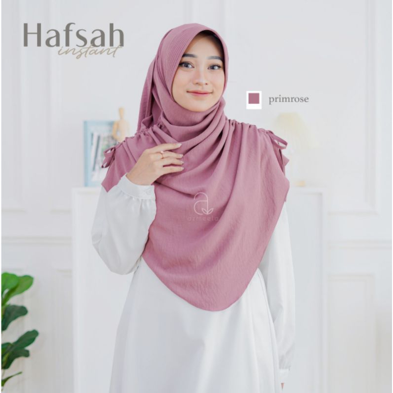 hafsah instant shawl hijab hafsah / phasmina instan hafsah / jilbab instan / hijab bergo / khimar / 