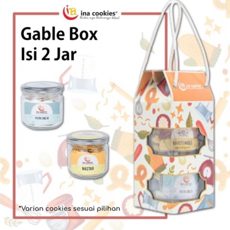 

Gable Box isi 2 jar Ina Cookies