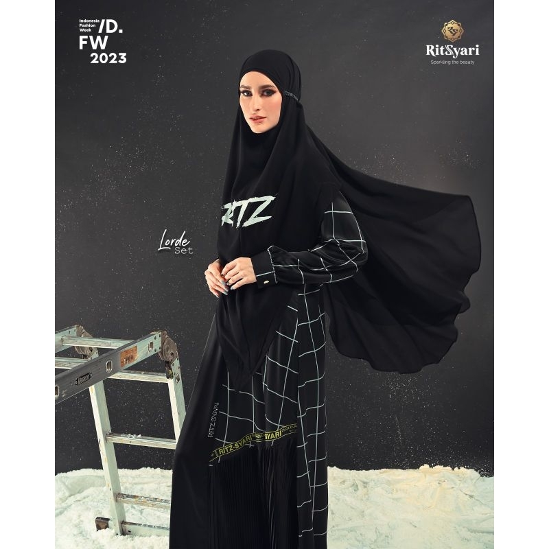 [RITZ SYAR'I] GAMIS SYARI TERBARU / DRESS SET COUPLE " NDA - LODRE - BILLIE - CARA - OXYTO - ELISH -