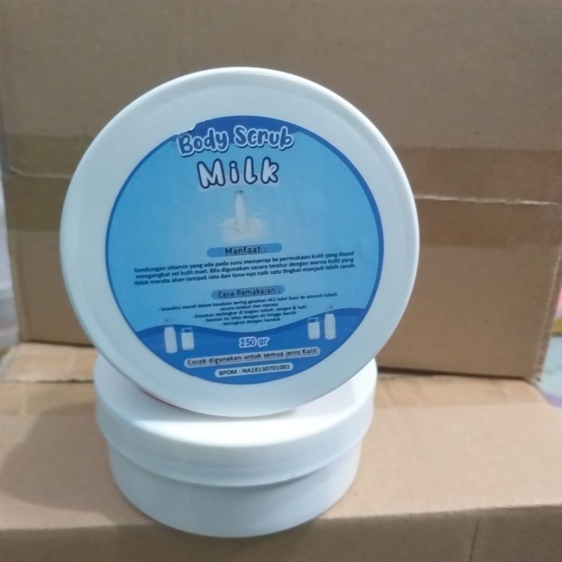 LULUR BADAN ACL MEMUTIHKAN BPOM 250gr /BODY SCRUB ACL BPOM