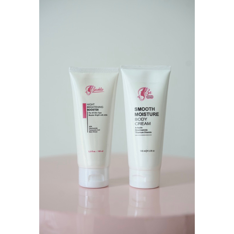 Body Cream and Booster Beokto Skincare Be okto skincare Lotion Pemutih Instan Seperti Suntik Putih