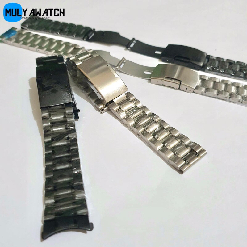 Tali jam tangan rantai strap jam tangan rantai stainless stell anti karat solid