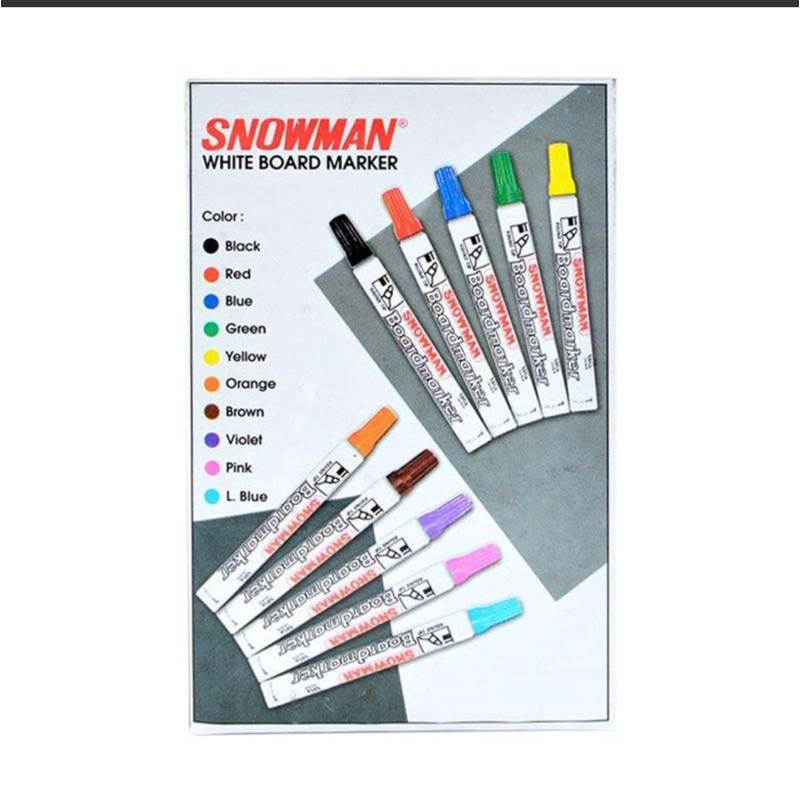 

snowman white board marker BG-12