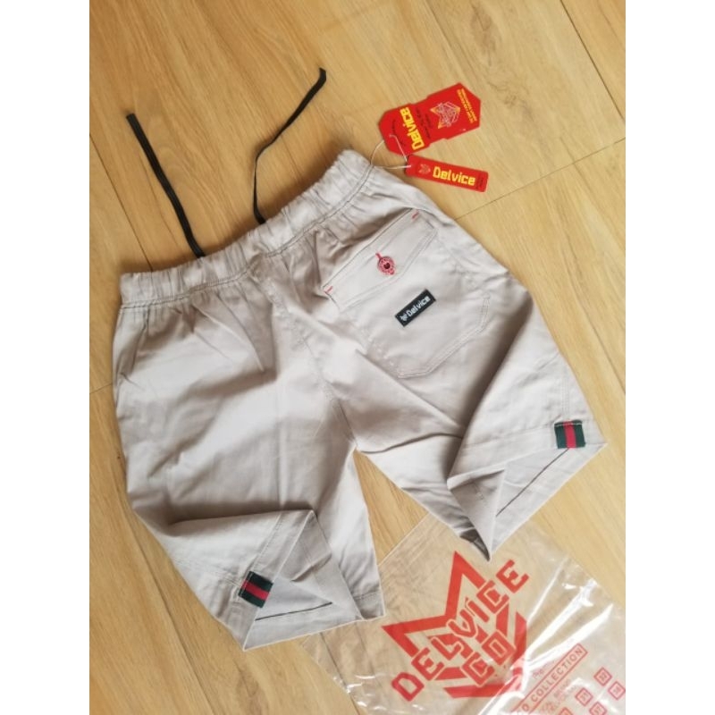 CELANA CHINOS PENDEK PRIA WANITA BOARDSHORT/celana cinos pendek joger karet bahan cotton strice fesyen distro size 28 sampe 34 warna hitam abu abu moka kremabu nevi