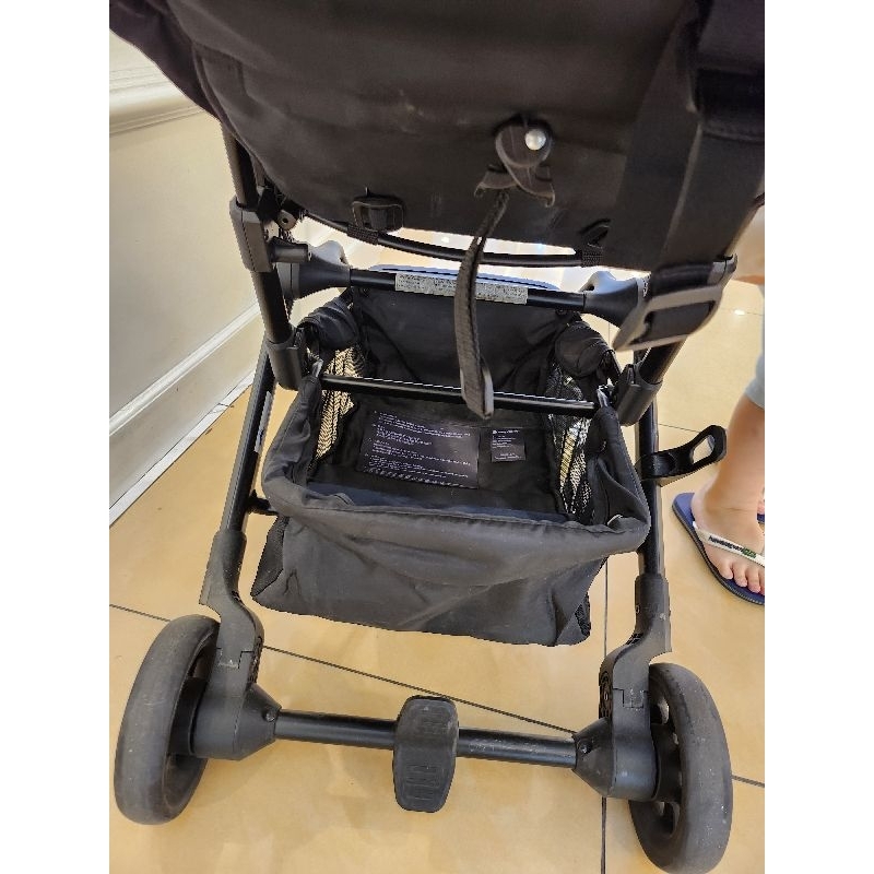 Stroller easy walker full black