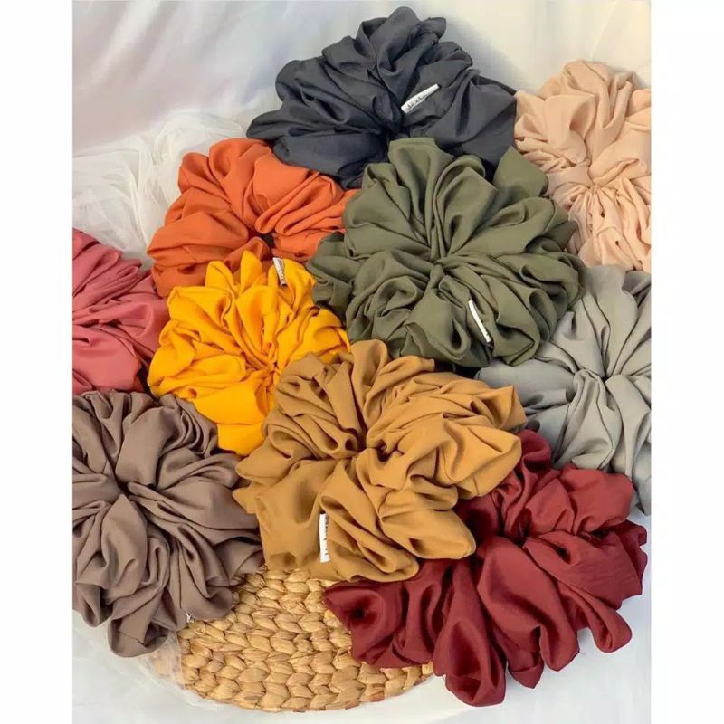 SCRUNCHY IKAT RAMBUT CEPOLAN SCRUNCHIE KUNCIRAN CRUNCHY