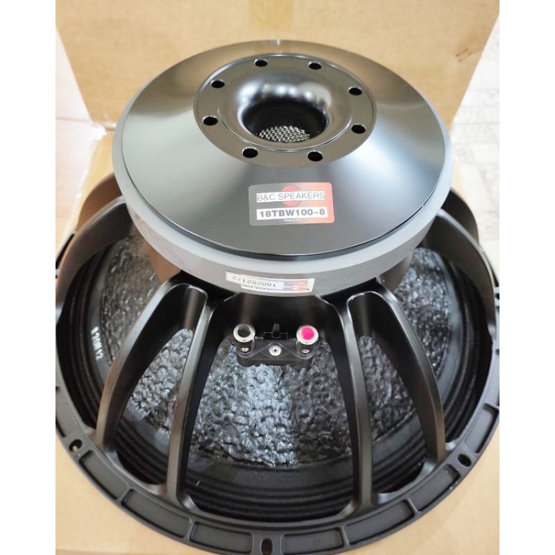 Komponen Speaker 18 inch B&amp;C 18TBW100-B B&amp;C SPEAKERS Magnet Super tebal