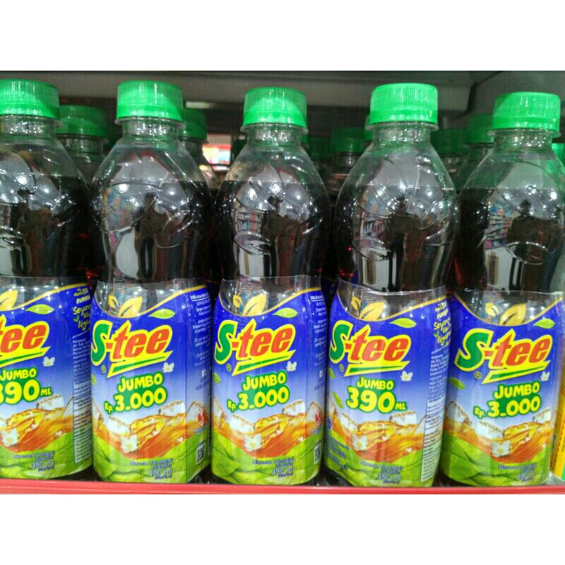 

S-tee botol jumbo 390 ml (1 karton isi 12 pcs)