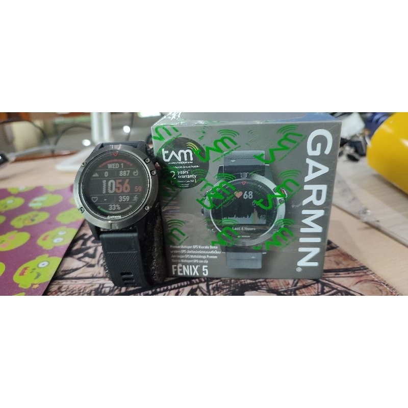 Garmin Fenix 5 second