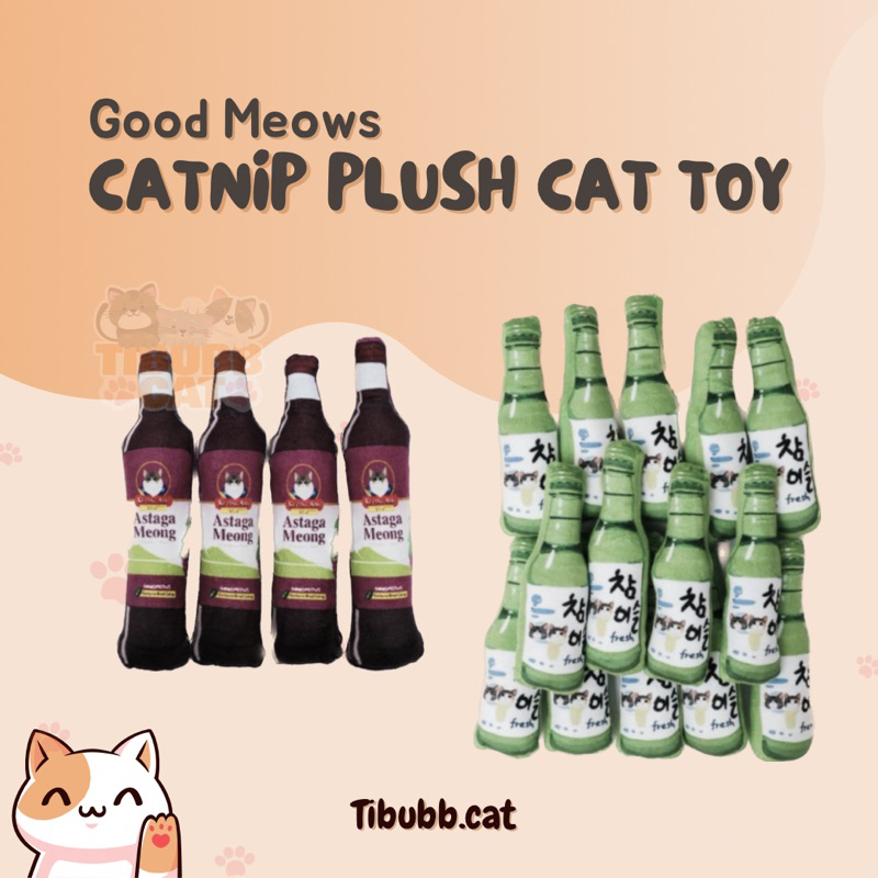 Mainan Kucing Catnip Plush Cat Toy Good Meows