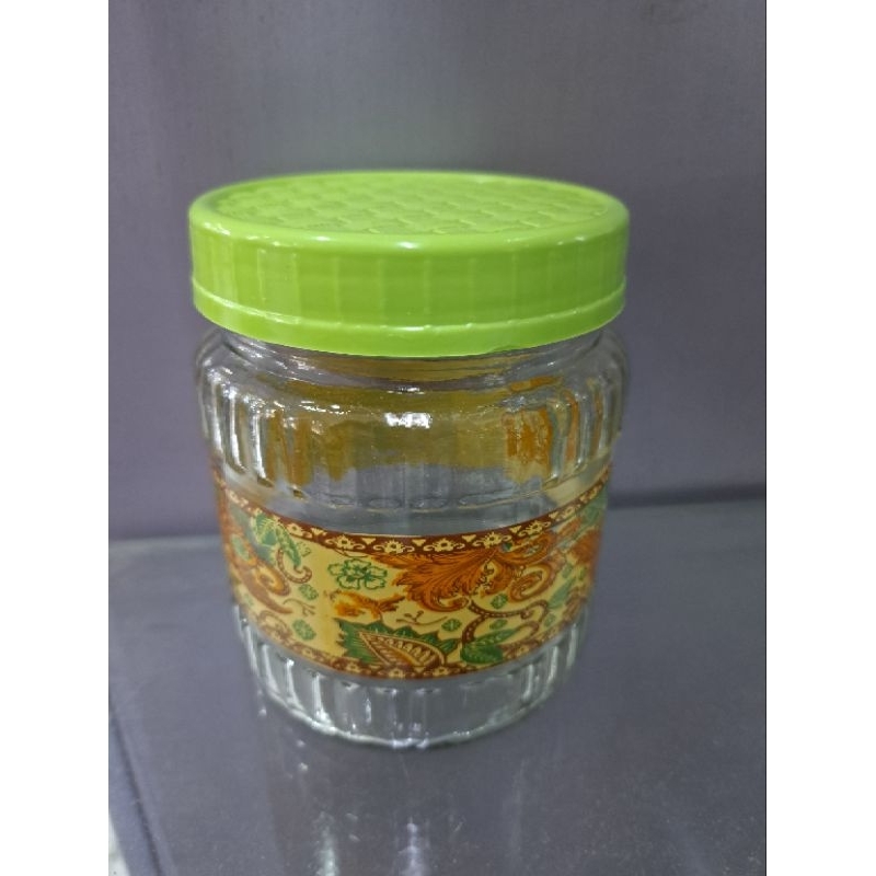 Toples Kue Kering Lebaran / Toples Kaca Tutup Plastik