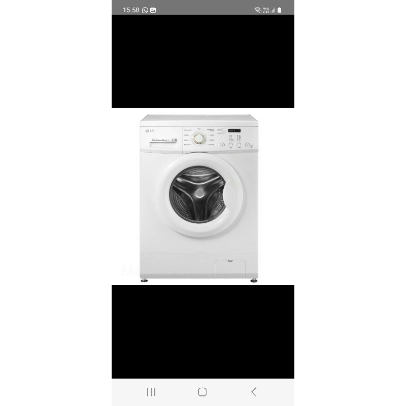 Mesin cuci LG F8008 NMCW buka depan
