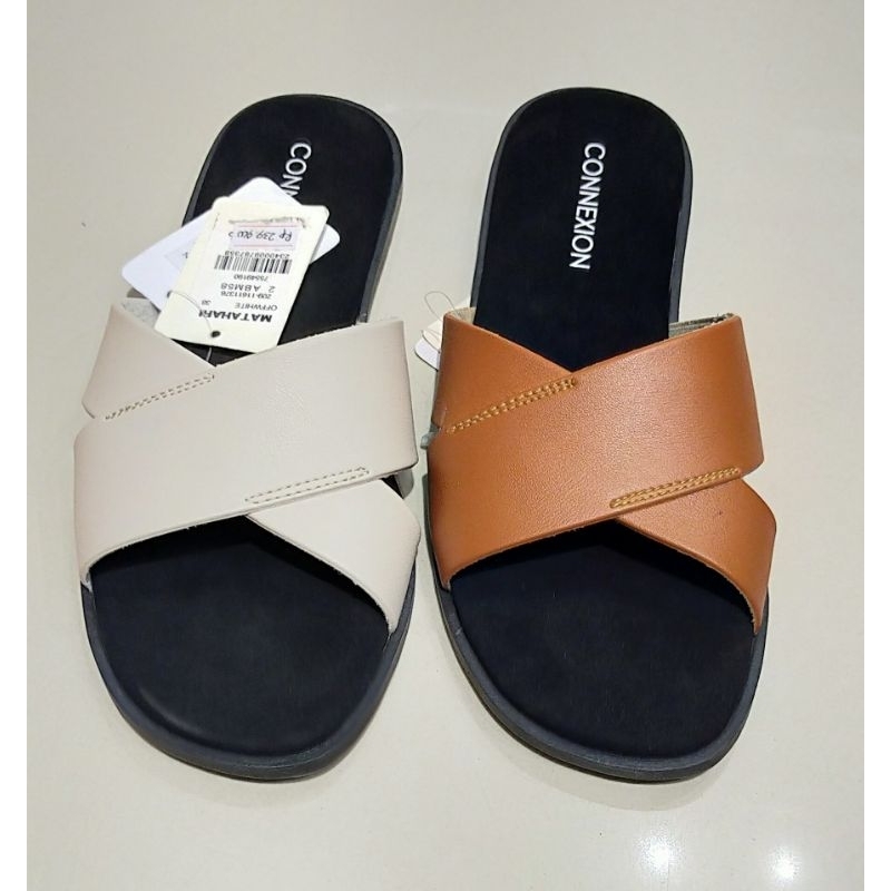sandal flat wanita connexion