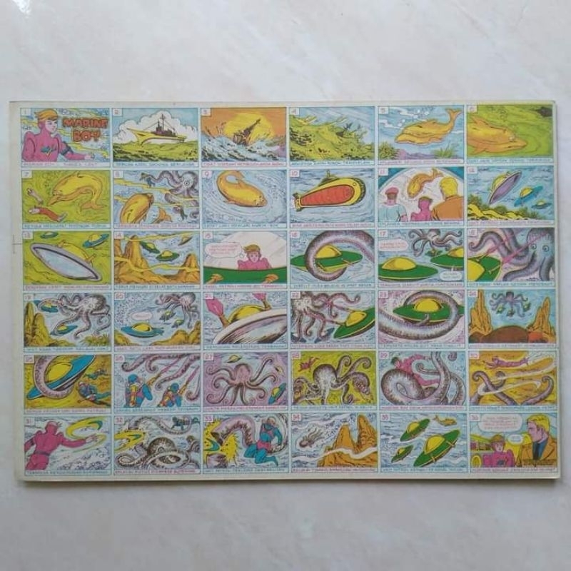 Gambar Umbul Kuno Jadul Lawas Th 1980an Marine Boy