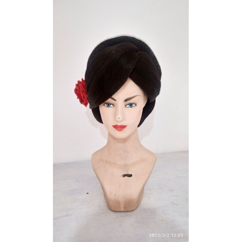 wig sanggul