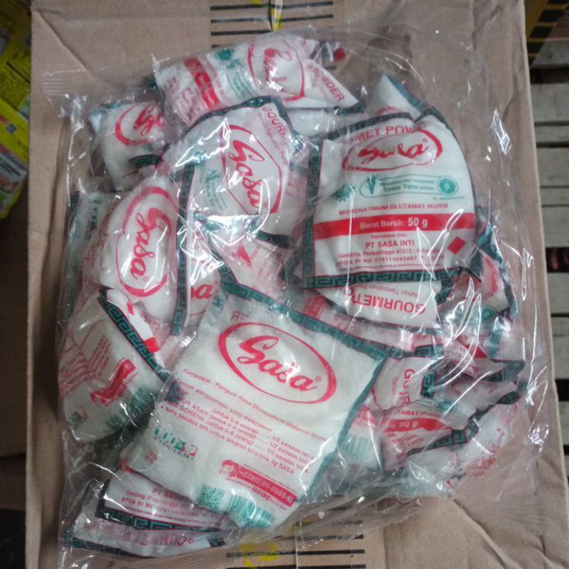 

Sasa penguat rasa 50g pack 20 pcs