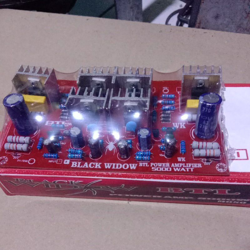 kit driver BTL black window 5000w