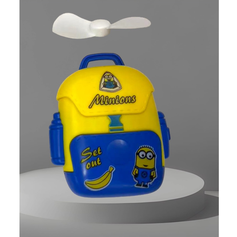 TERBARU BACKPACK MINI FAN/KIPAS TANGAN/EL3CTR1C CARTOON SMALL FAN/KIPAS CARTOON