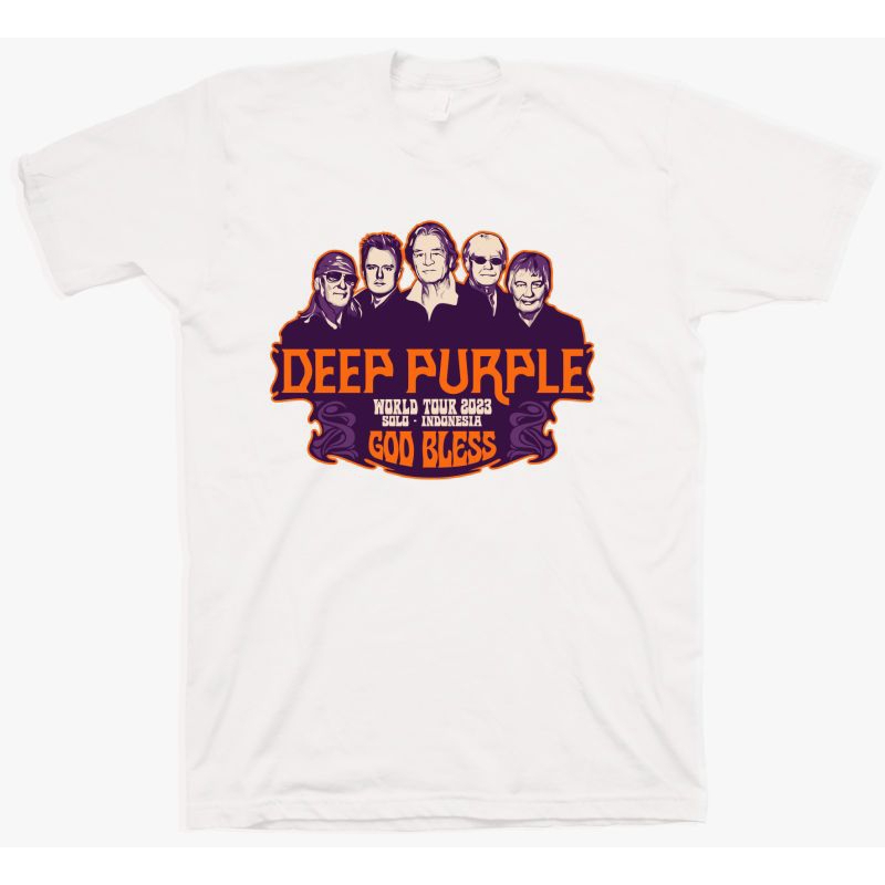 kaos DEEP PURPLE BAND