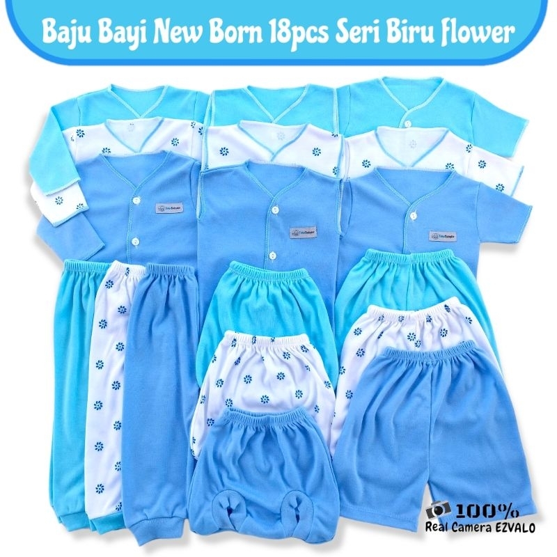 Paket hemat 18pcs baju bayi perempuan seri pink