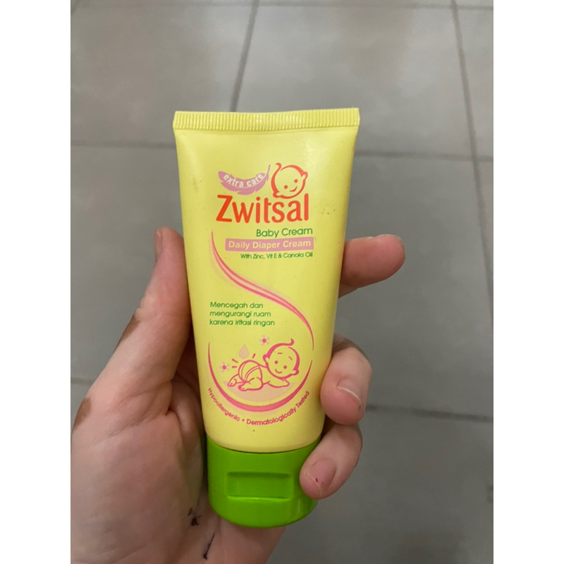 Jual Zwitsal Baby Daily Diaper Cream Tube Gr Krim Ruam Popok Bayi