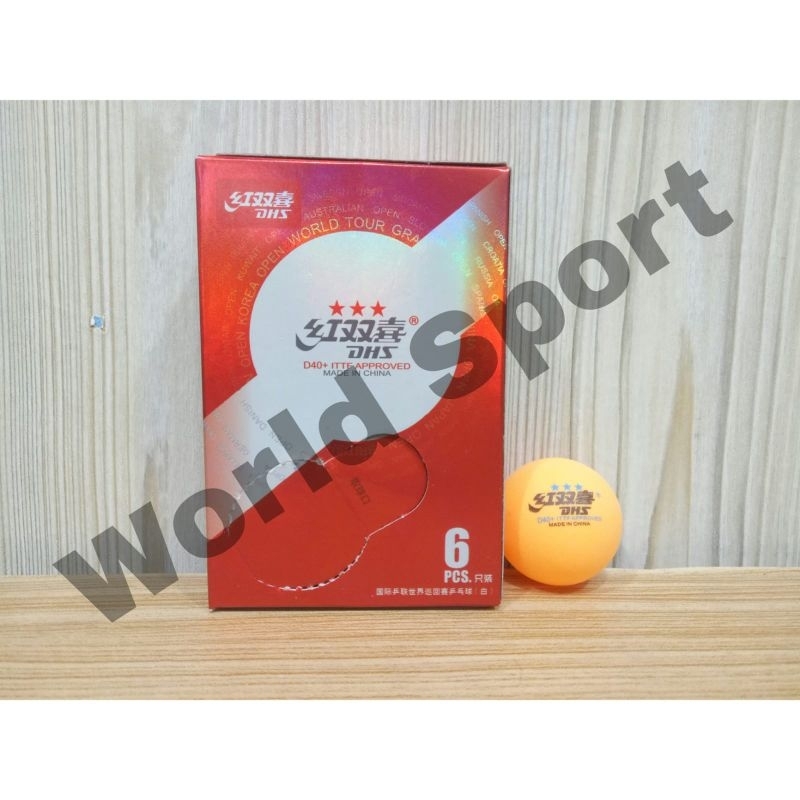 Bola Pingpong - Bola Tenis Meja - Bola Pingpong DHS Super
